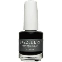 Black Stamping Lacquer